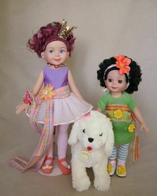 Tonner Fancy Nancy And Little Sister Linda - Rare And Htf