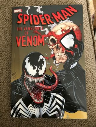 Spider - Man The Vengeance Of Venom 2011 1st Print Tpb Carnage Graphic Novel Rare
