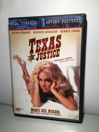 Texas Justice (dvd,  2003) Heather Locklear Rare Out Of Print Dvd Oop