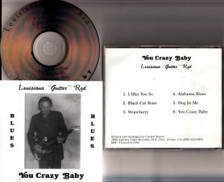 Louisiana " Guitar " Red ‎– You Crazy Baby Cd Rare Blues Album 1993