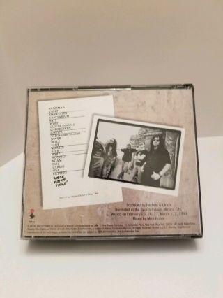 METALLICA LIVE SHIT BINGE & PURGE CD COMPLETE 3 DISCS RARE 5