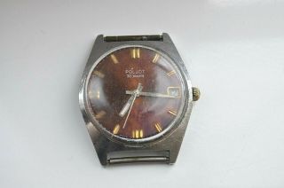 Rare Vintage soviet POLJOT 30 jewels wristwatch USSR 2