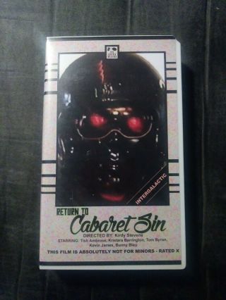 Return To Cabaret Sin Vhs Sov Rare Horror Obscure 80s Uneasy Archive Clam Bigbox