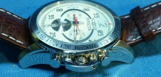 Invicta Chronograph Model No.  2812 Stainless Steel Men ' s Wrist Watch RARE 8