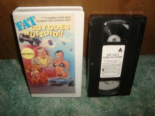 Fat Guy Goes Nutzoid Vhs Tape Horror Comedy Unrated Rare Troma