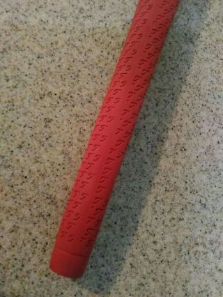 Titleist Scotty Cameron Baby T Putter Grip,  Red,  RARE TO FIND IN THIS SHAPE 7