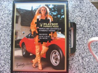 Very Rare Vintage Playboy Puzzle Playmate Kymberly Herrin