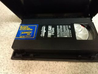 Blockbuster Video Clamshell Footlight Follies VHS Very Rare 3