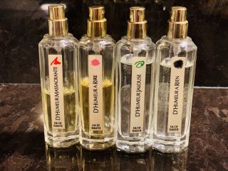 L’artisan Parfumeur Saute D’humeur Set Of 4 Scent 1/2 Oz Each.  Very Rare