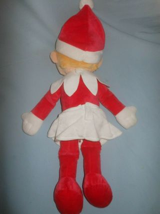 Build A Bear Elf on a Shelf Girl Rare HTF Christmas 2