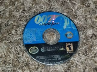 007: Nightfire Disc Only (nintendo Gamecube,  2002) Rare