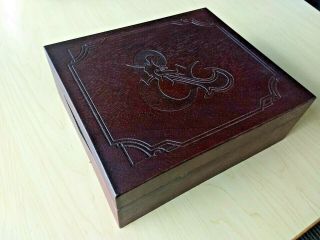 Dungeons And Dragons Wooden Box Set - Rare 2013 Reprint -