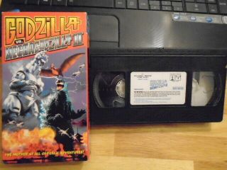 Rare Oop Godzilla Vs.  Mechagodzilla Ii Vhs Film 1993 Baby Rodan Ghidorah Kaiju