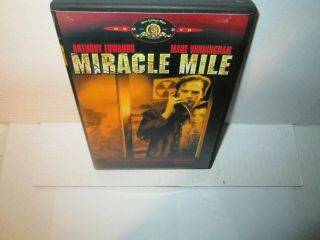 Miracle Mile Rare Sci - Fi Dvd Nuclear War Anthony Edwards (reproduced Artwork)