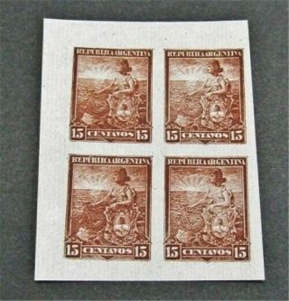 Nystamps Argentina Stamp Proof Rare