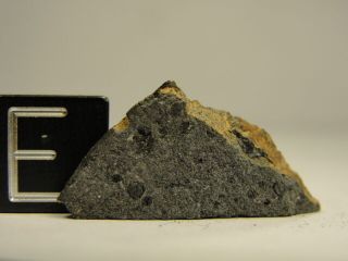 NWA 765 Carbonaceous CK4/5 Chondrite - 0765 - 0012 - 1.  35g w/COA - Rare - 1 of 12 2