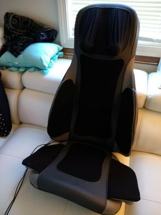 Brookstone Massager Chair Topper Rarely.  Like