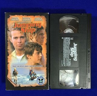Jumping Ship Vhs Disney Channel Movie Joey Lawrence Kids Family Pirate Rare Oop