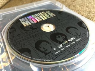 Memories Of Murder Rare Oop Dvd Bong Joon - Ho,  Korea 