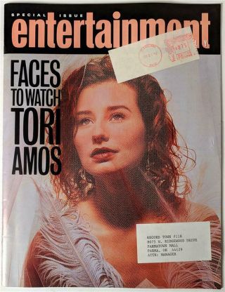 Tori Amos - Rare 1992 Press Kit / Press Release Magazine; Compilation Of Reviews