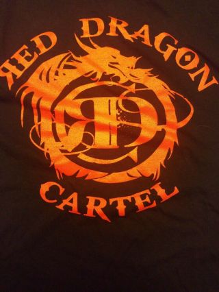 Jake E.  Lee Red Dragon Cartel 2015 Tour Shirt Rare