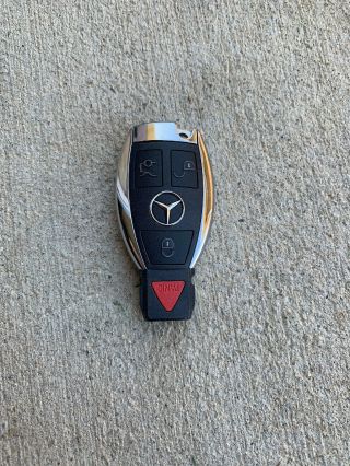 Oem Mercedes Benz C E S Class Smart Key Remote Fob Iyz 3302 4 Button Entry Rare