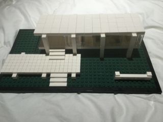 Lego Architecture Farnsworth House 21009 Rare Set
