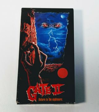Gate 2 - Return to the Nightmare VHS Rare Horror Louis Tripp 2