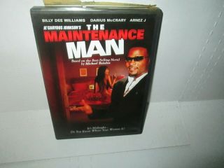 Michael Baisden Maintenance Man Rare Play Dvd Billy Dee Williams Arnez J