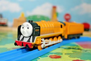 Thomas And Friends Trackmaster Murdoch Tomy Plarail Motorized Train Rare Train