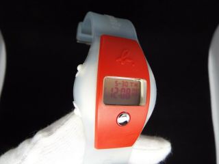 Rare Vintage Digital Watch Seiko Agnes B Soft Rubber W240 - 4100 Pace Lcd