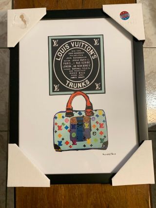Rare Louis Vuitton Trunks | Fairchild Paris | Vintage Ad Lv Bag Frame
