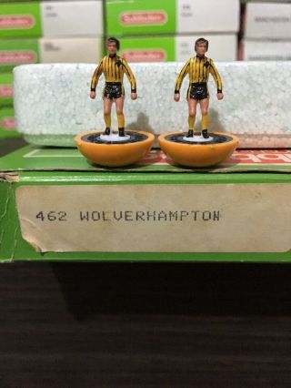 Subbuteo Lw Team - Wolves Ref 462.  Players Perfect Very Rare