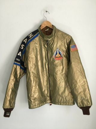 1981 Sts - 1 Nasa Young Crippen Columbia Watkins Crew Jacket Usa Vintage Rare