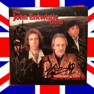 The John Entwistle Band Rare Signed Cd Single Music From Van - Pires Tv Soundtrack