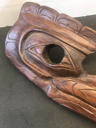 Northwest Coast First Nations native Carving Art Rare Bird Monster Squamish 2