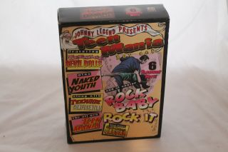 Rare Oop Johnny Legend Presents Teen Mania 6 Cult Movie 3 Disc Dvd Box Set