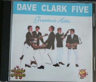 Rare German Issue The Dave Clark Five Greatest Hits Cd - Rock In Beat