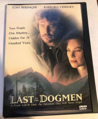 Last Of The Dogmen (dvd,  1999) Tom Berenger,  Barbara Hershey Rare Region 1 Usa