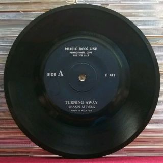 Rare - Shakin Stevens - Turning Away/paul Young - Every Time - Malaysia Promo Ep