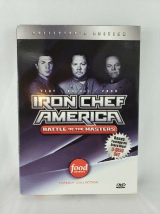 Iron Chef America: Battle Of The Masters Dvd Collector 