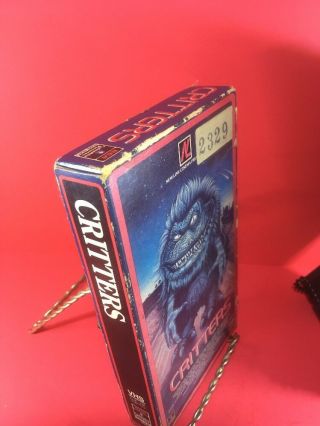 Critters - VHS (1986) Vintage Line Cinema RCA Rare OOP (M2) 4