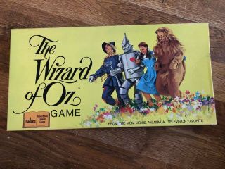 Rare Vintage 1974 Wizard Of Oz Board Game