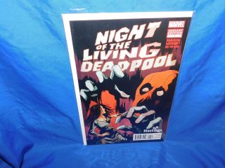 Night Of The Living Deadpool 1 Vf/nm Rare Francesco Frankavella Hastings Variant