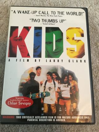 Kids (dvd,  1995 / 2000) Chloe Sevigny,  Larry Clark,  Harmony Korine Oop Rare