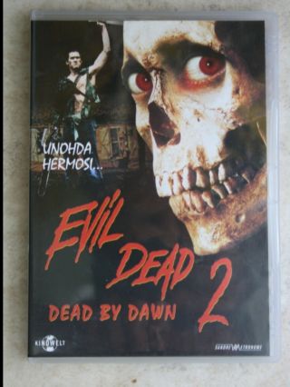 Evil Dead 2 - Dead By Dawn Finnish Finland Dvd Sam Raimi Bruce Campbell Rare