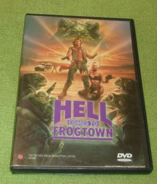 Hell Comes To Frog Town Dvd Horror Sci Fi Rare Roddy Piper Region All