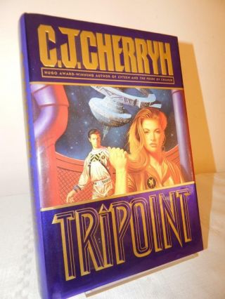 Tripoint C.  J.  Cherryh Signed Hc/dj Science Fiction 1st/1st 1994 Autograph Rare