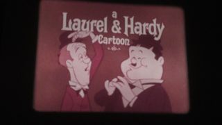 16mm Laurel And Hardy Color Cartoons - Very Rare - Larry Harmon - The Boys Are Back