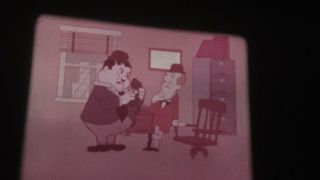 16mm LAUREL AND HARDY COLOR CARTOONS - Very rare - Larry Harmon - The Boys Are Back 3